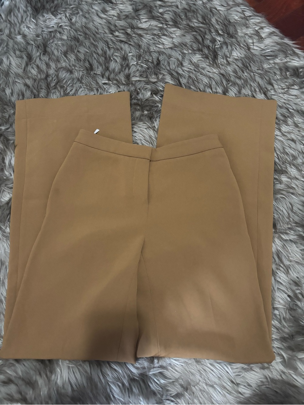 Aritzia Babaton The Effortless Pant Crepette Saville Size 00 High Rise Wide Leg - Picture 4 of 5